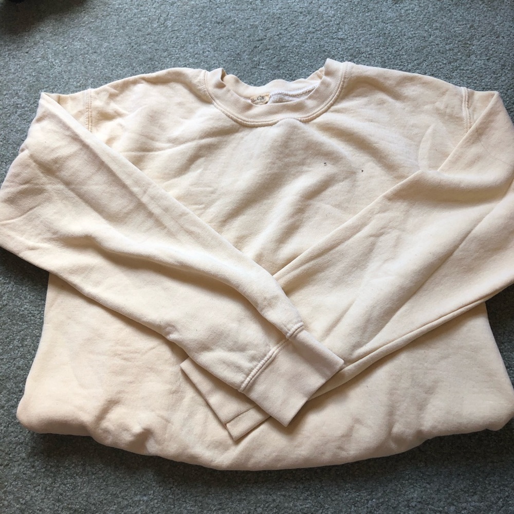 Faded Yellow Vintage Pullover
